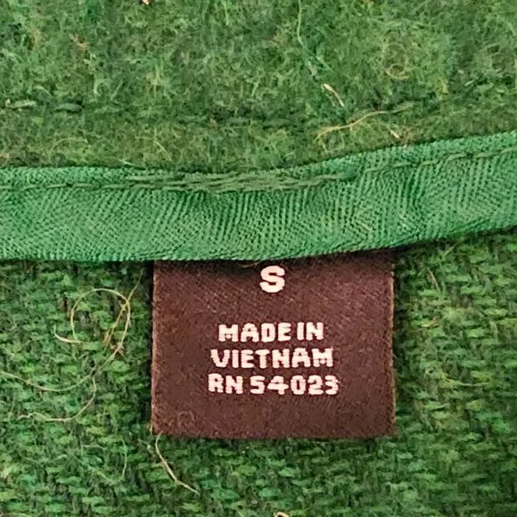 GAP Double Breasted Wool Blend Coat Sz S - Picture 6 of 7